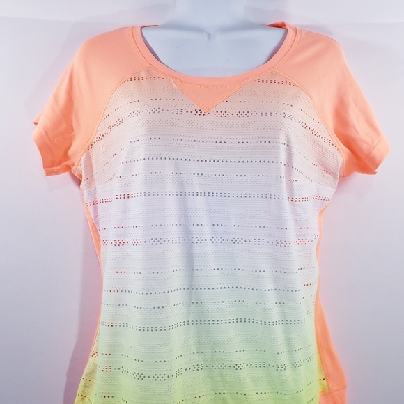 Fila Womens Athletic Top Size Small Fluorescent‎ Or - Picture 4 of 7